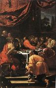 Simon Vouet The Last Supper oil on canvas